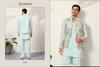 Viraasat Carnival by Shubhvastra Satin Silk Online Mens Kurta With Koti Bottom Wholesale